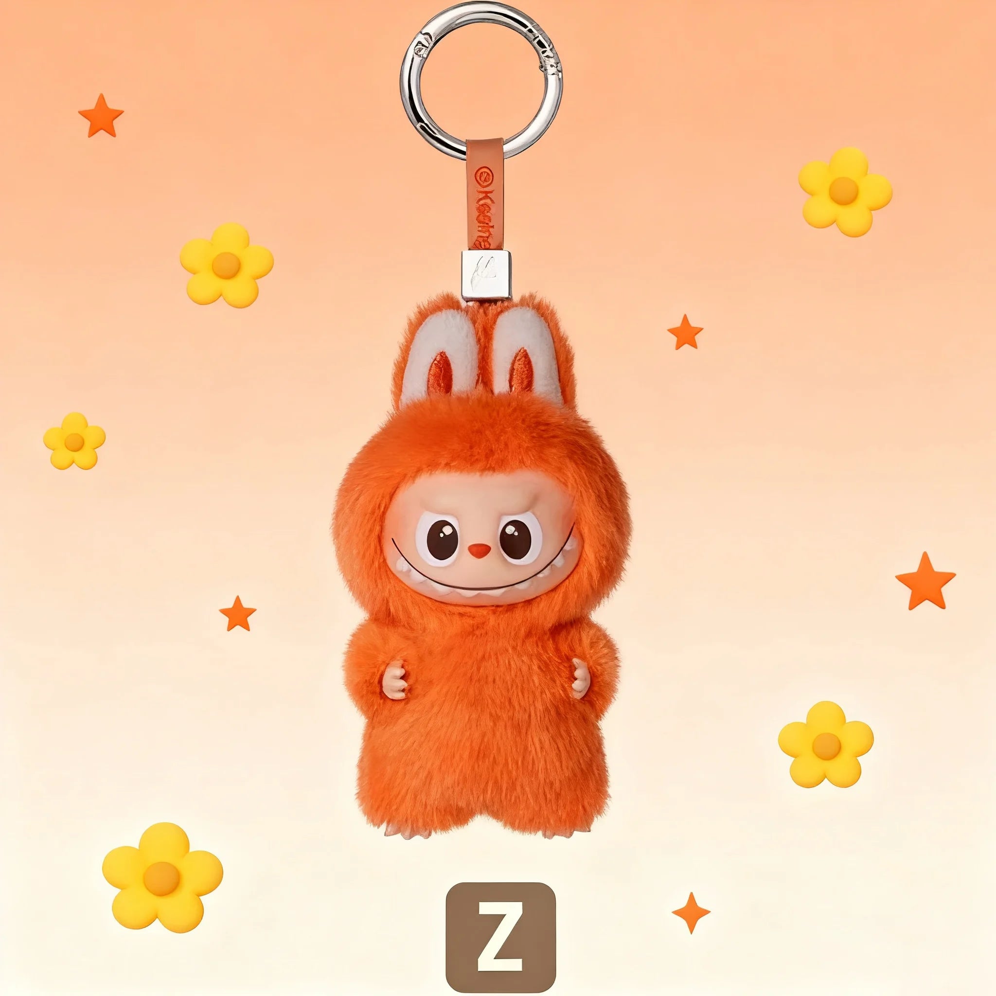 POP MART Labubu Blind mystery  Box  Glue Elastic Plush Pendant Perfect Collection Gift for The Monsters PIN FOR LOVE  Fans