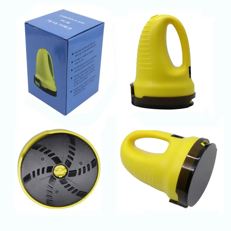 ❄️ FrostEase™ Elektrische USB-Ijskrabber – Warm, Snel & Krasvrij