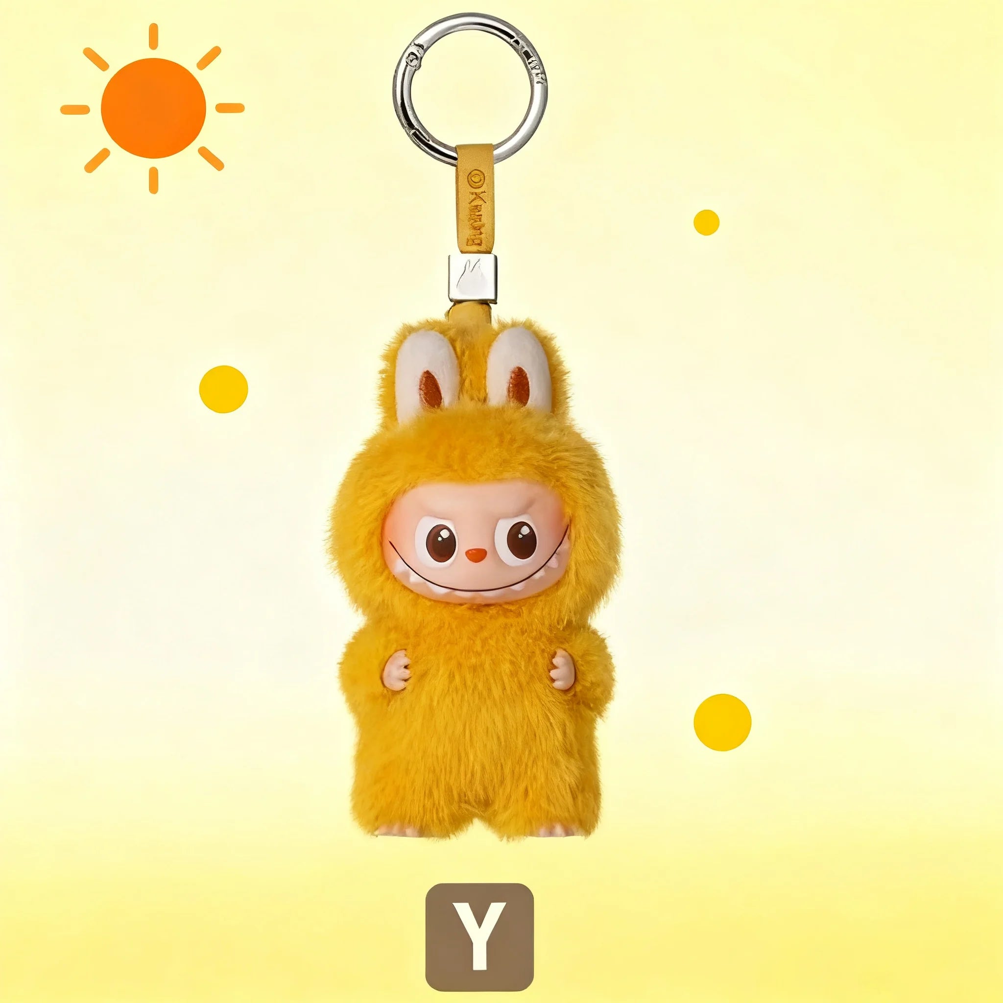 POP MART Labubu Blind mystery  Box  Glue Elastic Plush Pendant Perfect Collection Gift for The Monsters PIN FOR LOVE  Fans