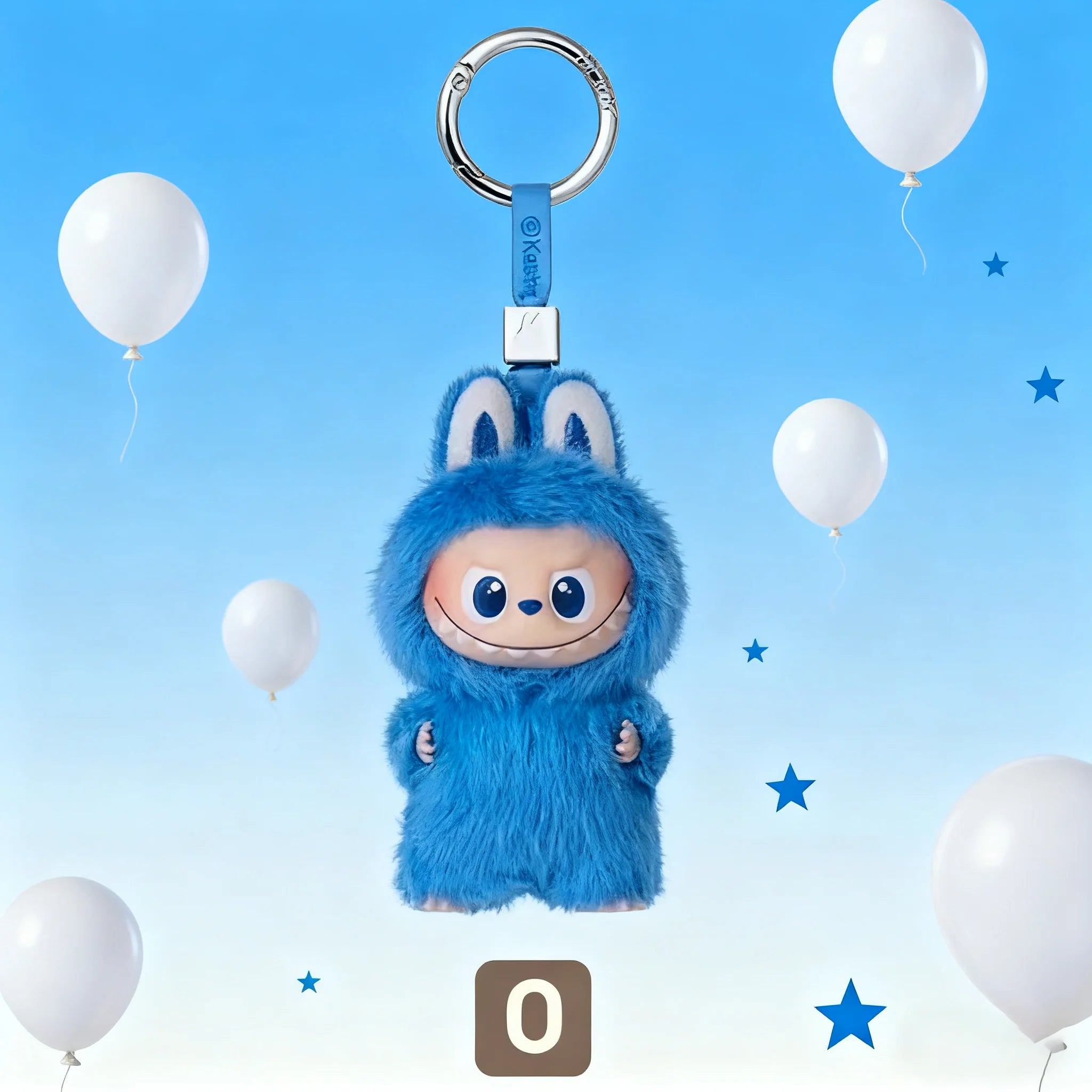 POP MART Labubu Blind mystery  Box  Glue Elastic Plush Pendant Perfect Collection Gift for The Monsters PIN FOR LOVE  Fans