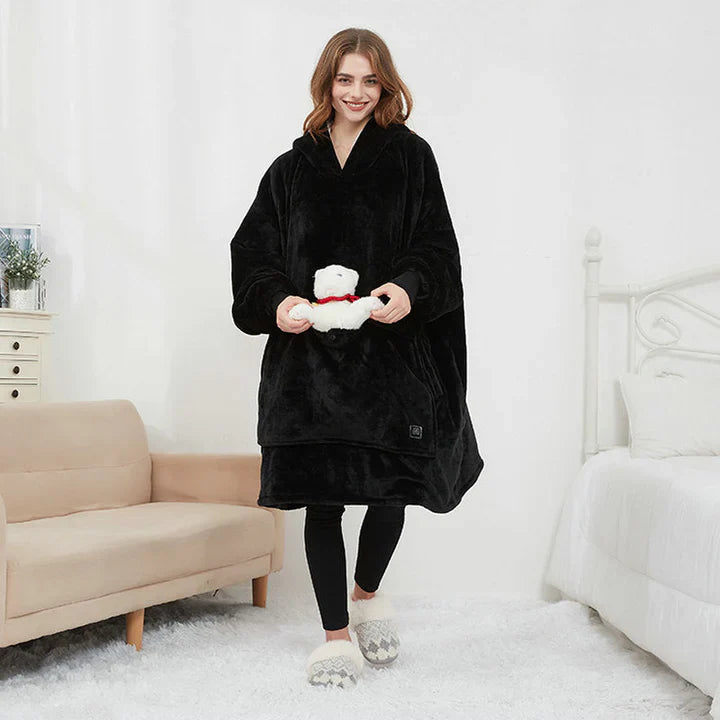 Oversized verwarmbare hoody